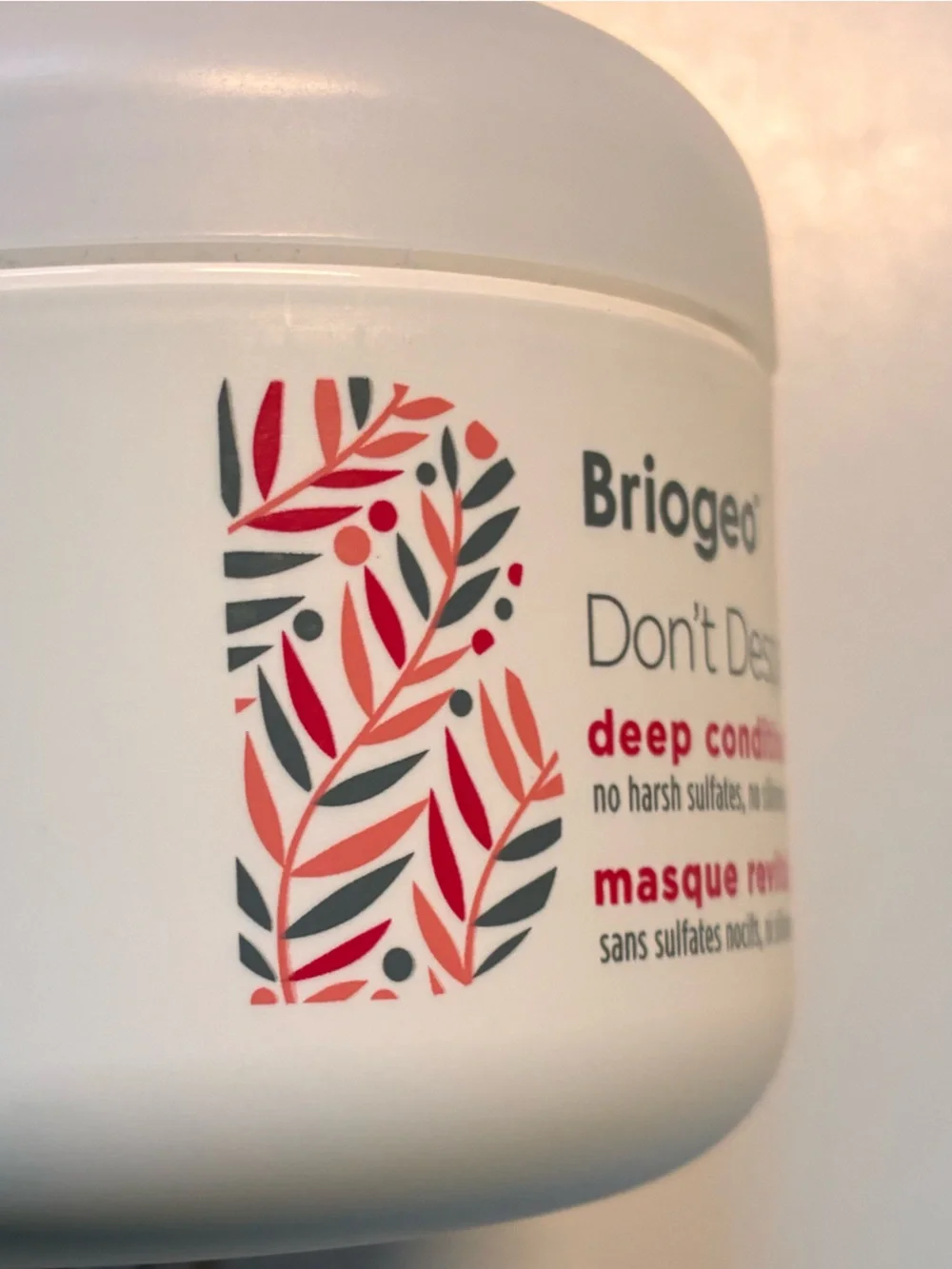 Briogeo Don’t Despair Repair Deep Conditioning Mask 8 oz NEW